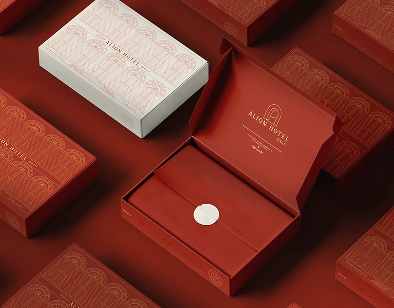 Alion hotel Packaging